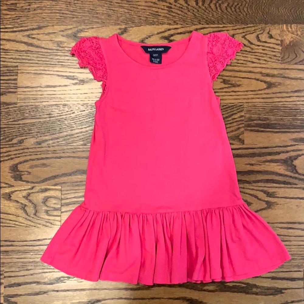 Girls size 3 pink Ralph Lauren dress